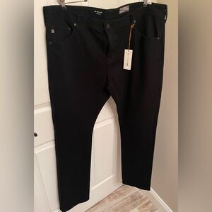 AG Adriano Goldschmied Men’s The Graduate Tailored Leg 360° Black Jeans 40 X 34